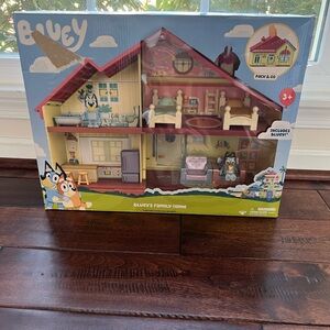 Bluey Family Home Playset New